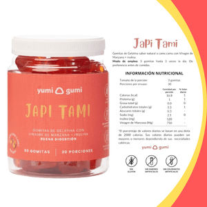 Pack Cero Drama + Japi Tami Gomitas Yumi Gumi 90 Und