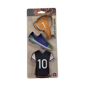 Set de Moldes de Galleta Futbol