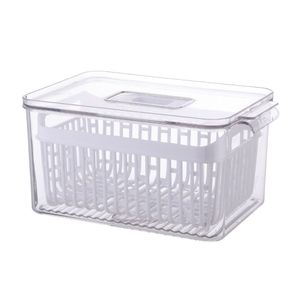 Contenedor con Cesta Polietileno 24x15.5x12.3cm Top Chef Orange