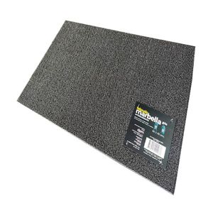 Felpudo Marbella PVC/Poliester Gris 40x60cm DPM