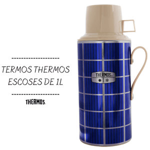 Termo Thermos 1 L Escoses - AZUL
