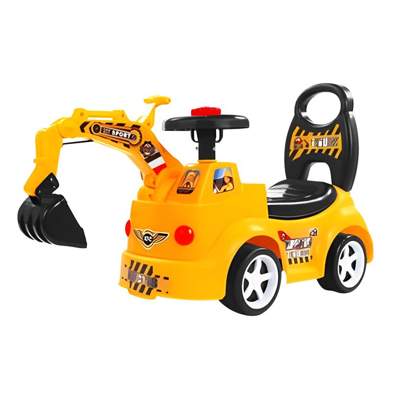 Carrito de Juguete para Ninos Excavador con Palanca Amarillo 1001183660