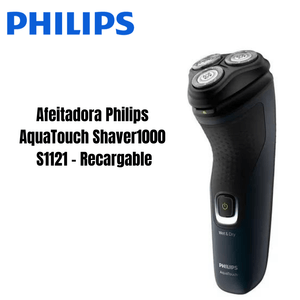 Afeitadora Philips AquaTouch Shaver1000 - S1121 - Recargable