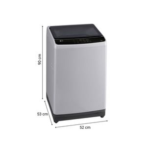 Lavadora LG WT9GL Lavado Rapido Carga Superior 9Kg Gris