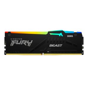 Memoria Ram Kingston Fury Beast RGB 8GB (8GBx1) DDR5, 5200MHZ, XMP3.0