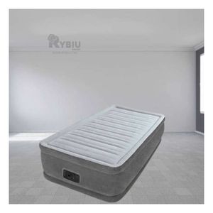 Colchon Cama con Superficie Confortable para Dormir Gris