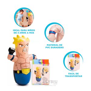 Porfiado Estimulante para Niños Color Azul Y+Stickers