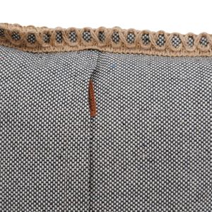 Cojín Decorativo de Terraza Jacquard Gris 40x40cm Hespéride
