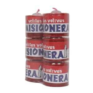 Vela misionera Tipo 10 x 6 unidades
