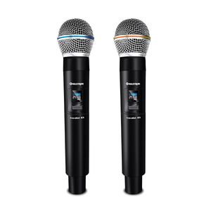 Micrófono Maxtron Vocalist RX MX7238RX Wireless Karaoke (Pack x2)