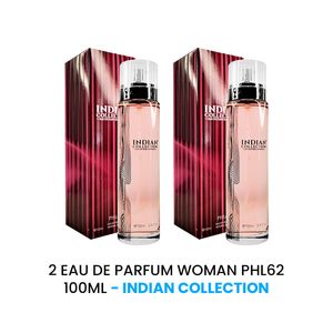 Eau De Parfum Woman Phl62 Indian Collection 100ml 2 Unidades