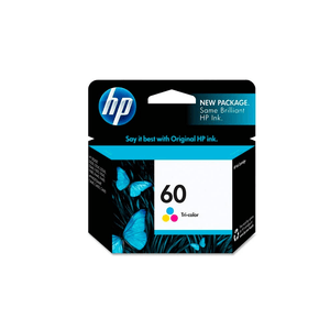 Cartucho HP 60 Tricolor CC643WL original