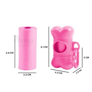 Set de 3 Porta Bolsa Desechables para Mascotas