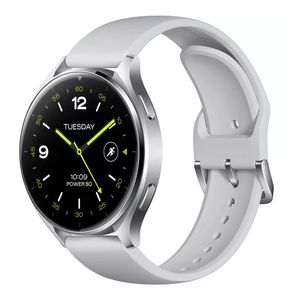 Reloj inteligente Xiaomi Watch 2 Sliver Case With Gray TPU Strap