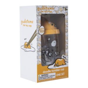 Vaso TomaTodo Gudetama The Lazy Egg™ Doodle Tumbler Cup