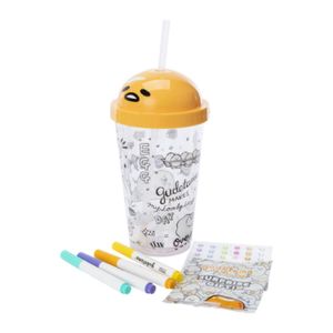 Vaso TomaTodo Gudetama The Lazy Egg™ Doodle Tumbler Cup