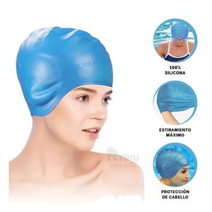 Gorro con Diseño Ergonomico Celeste Claro Y+Stickers
