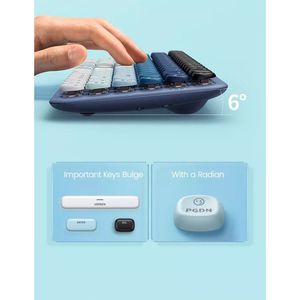 Kit Teclado y Mouse Inalámbrico UGREEN Bluetooth 5.0 2.4Hz Español