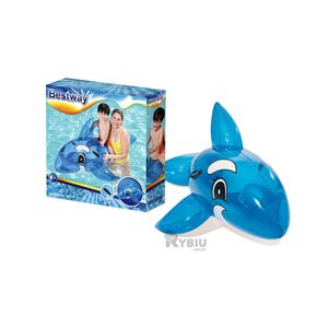 Flotador Portatil y Ligero en Color Azul Y+Stickers