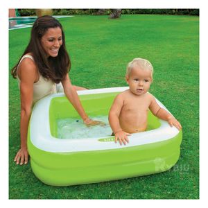 Piscina Acolchado Resistente para Niños de Color Verde