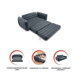 Sofa Versatil y de Calidad en Tono Plomo Y+Papel de Regalo