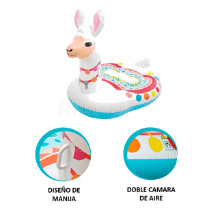 Flotador Versatil para Uso en Blanco Y+Stickers