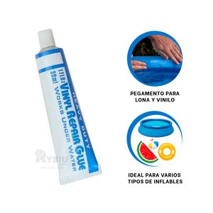 Pegamento Facil de Manejar de Color Celeste Y+Stickers