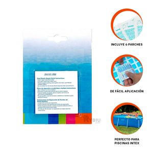 Parches de Reparación Autoadhesivos de Color Celeste