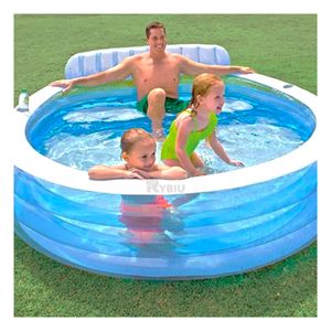 Piscina Divertida Liviana en Celeste Y+Papel de Regalo