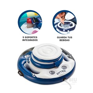 Porta Vaso Flotante Grande para Piscina de 89 cm Multicolor