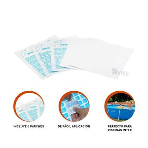 Parches con Facil Aplicacion Color Celeste Y+Papel de Regalo