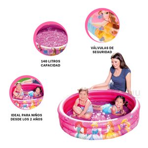 Piscina Princesa Ligera de Color Rosado Y+Papel de Regalo