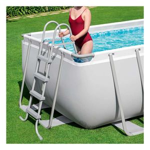 Piscina Rectangular 412x2.01x1.22 cm en Color Plomo
