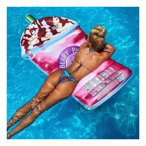 Flotador Relajante para Piscina en Rosado Y+Papel de Regalo