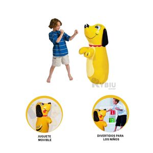 Porfiado Infantil con Diseño de Perrito Y+Papel de Regalo