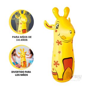 Porfiado de Jirafa para Juegos en Jardines y Patios Amarillo