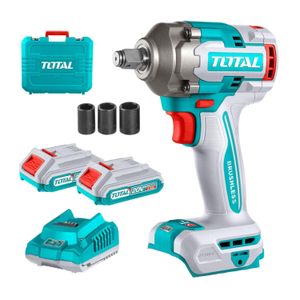 Llave de Impacto 400 Nm + 2 Baterías 2ah Total TIWLI2040