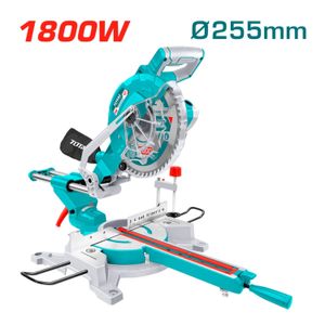 Sierra Ingleteadora Telescópica 1800w 10" Industrial Total TS421825517