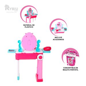 Set Magnifico para Niñas en Color Rosado Y+Papel de Regalo