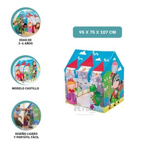 Casita Armable Estimulante en Multicolor Y+Stickers