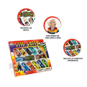 Carritos Pequeños para Niños en Multicolor