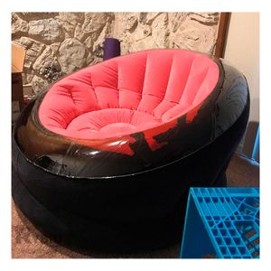 Sofa Comodo y Transportable de Color Rosado