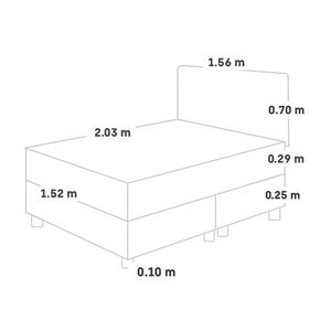 Dormitorio Paraiso Lifestyles Pocket Queen