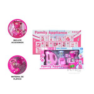 Artefactos y Kit Completo en Rosado Y+Papel de Regalo