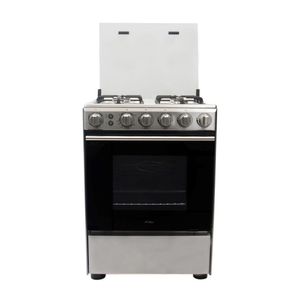 Cocina de Pie a Gas FDV Expert 60 4 Hornillas Acero 60cm Gris | con Horno