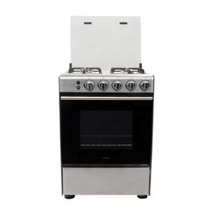 Cocina de Pie a Gas FDV Class 60 4 Hornillas Acero 60cm Gris con Horno