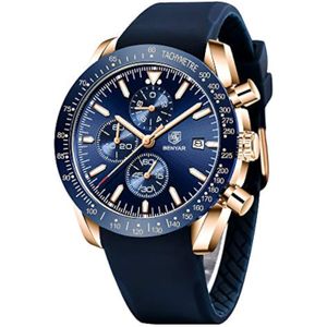 Reloj Casual By Benyar By-5140 para Hombre en Azul