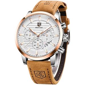 Reloj Casual By Benyar para Hombre en Marrón
