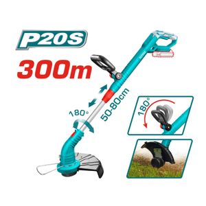 Combo Cortadora de Pasto + Sopladora 20v Industrial Total TOSLI23024