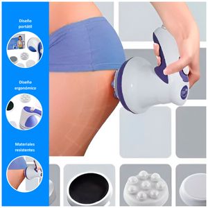 Masajeador Corporal Eléctrico 5 en 1 de Vibración Completa